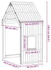 vidaXL Stříška na dětskou postýlku 60x99x139,5 cm z Náhled obrázku produktu 8