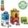 WOOPIE GREEN Układanka Kostki Miasto Pojazdy w Pudełkach + Podgląd zdjęcia produktu 17