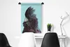 MuchoWow® Wandteppich Wandbehang Kakadu - Vogel - Blau Produktbild-Vorschau 4