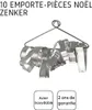 Set di 10 tagliabiscotti Zenker, tagliabiscotti con diversi Anteprima dell’immagine prodotto 13