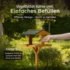 Moorland Vogelhaus mit Ständer Wetterfest VH Produktbild-Vorschau 3