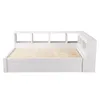 Flieks Hydraulisches Schlafsofa Holzbett 90x200cm mit Produktbild-Vorschau 9