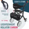 Bescomedical Leichtgewicht-Rollator Carbon - Graphitgrau - Produktbild-Vorschau 2