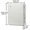 Rozvodná skříň VEVOR 530 x 430 x 200 mm, elektrická skříň z Náhled obrázku produktu 8