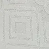Boho Hochflor Wohnzimmerteppich mit Rautenmuster und Produktbild-Vorschau 2