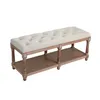 Banquette Coffre avec Rangement, Banc Bout de Lit, Beige 2 Voir les images du produit 6