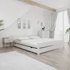 Postel IKAROS DOUBLE 180 x 200 cm, bílá Rošt: Bez roštu, Náhled obrázku produktu 2