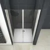 90X195cm Doppel Pendeltür Eckeinstieg Duschkabine Duschwand Produktbild-Vorschau 5