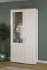 trendteam Wohnen Vitrine Shade Andersen Pine weiß 95 x 194 Produktbild-Vorschau 3