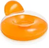 Intex aufblasbare Lounge Pool Sessel Schwimmsitz orange Produktbild-Vorschau 2