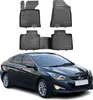 2011-2021 Hyundai i40 CW Fußmatten TPE Schwarz 4 tlg Produktbild-Vorschau 1