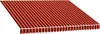 vidaXL Toile de store orange & marron 400x300 cm Voir les images du produit 1