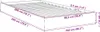 vidaXL Rám postele bez matrace Sonoma dub 100x200 cm Náhled obrázku produktu 8