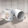 Mr. & Mrs. Panda Bedruckte Tasse Maler Herz - Weiß - Produktbild-Vorschau 4