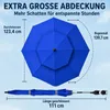 Doppel-Klappschirm mit Klemme UPF50+ – 106cm, 360° Produktbild-Vorschau 7