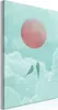 Vliesstoff Leinwandbild - Pastel Sunset (1 Part) Vertical Produktbild-Vorschau 1