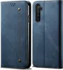 OPPO Realme 6 Hülle, LaimTop Denim Leder Brieftasche Produktbild-Vorschau 1