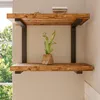 Waschtischhalterung LAHN - 30 cm Tiefe, Schwarz, 2 Stück Produktbild-Vorschau 5