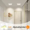 ZMH LED Deckenleuchte Weiß Aufbauspot mit 2 Flammig  Produktbild-Vorschau 2