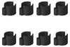 Fermacavo nero 22-32mm - set di 8 pezzi Anteprima dell’immagine prodotto 1