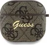 GUESS GUA4G4GSMW AIRPODS 4 COVER BROWN/BROWN 4G CHARM Náhľad obrázku produktu 5