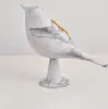 15cm Weiß Vogel LED Nachtlicht USB LED Schreibtischlampe Produktbild-Vorschau 2