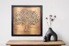 CopperAndCraf Art mural personnalisé en cuivre 24x24 cm, Voir les images du produit 5