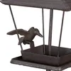 Relaxdays Vogelfutterhaus mit Erdspieß, Gusseisen, Produktbild-Vorschau 8