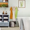Relaxdays Wandgarderobe Holz, ausziehbare Garderobenleiste, Produktbild-Vorschau 3