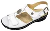 Hickersberger: Scarpe da donna, sandali, sandali bianchi, Anteprima dell’immagine prodotto 4