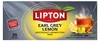 Herbata czarna Earl Grey Cytrynowa Lipton 25 torebek Anteprima dell’immagine prodotto 4