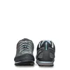 Schwarze Damen-Zustiegsschuhe "Crux Wmn" von Scarpa; mit hellblauen Schnürsenkeln und Profilsohle. Produktbild-Vorschau