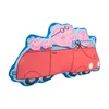 Peppa Wutz Kissen - Familie Wutz im Auto Plüsch Dekokissen Produktbild-Vorschau 3