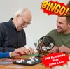 Two men and a partially visible person playing bingo. Produktbild-Vorschau