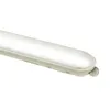 A close-up, angled view of a white and gray LED ceiling light fixture against a white background. Produktbild-Vorschau