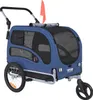 VEVOR Hundeanhänger 45 kg 2in1 Fahrradanhänger Produktbild-Vorschau 1