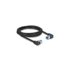 Delock RJ45 Netzwerkkabel Cat.6A S/FTP rechts / links Produktbild-Vorschau 2