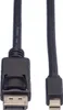 ROLINE DisplayPort Kabel, DP ST - Mini DP ST, schwarz, 5 m Produktbild-Vorschau 3