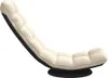 vidaXL Krzesło podłogowe obrotowe lniane 70x51x79 cm Podgląd zdjęcia produktu 5