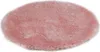 Sitzkissen 4er Set 40 cm Rosa rund Kunstfell Fellimitat Produktbild-Vorschau 3