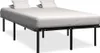 vidaXL Bett Schwarz Metall 120x200 cm Produktbild-Vorschau 7