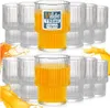 Vilde | Trinkgläser Set - 12 Stück - Geriffeltes Glas - 190 Produktbild-Vorschau 2