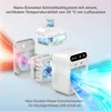 Přenosný klimatizační ventilátor, tichý, mobilní, s objemem Náhled obrázku produktu 3