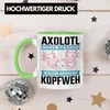Trendation - Axolotl Tasse Geschenk Schwanzlurch Produktbild-Vorschau 3