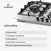 Klarstein Gasherd, Gaskochfeld 5 Flammen, Einbau-Gaskocher Produktbild-Vorschau 6