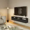 Selsey Framme – hängendes TV-Board mit drei Klappen und Produktbild-Vorschau 3