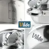 Vilde | Kochtopf Induktion 2,5 L mit Glasdeckel - Edelstahl Produktbild-Vorschau 4