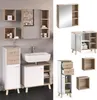 Badmöbel-Set Vicco Senyo Weiß 4 Teile, Model 36441 Produktbild-Vorschau 2
