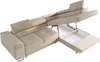 Ecksofa L-Form Couch mit Schlaffunktion und Verstellbare Produktbild-Vorschau 3