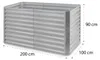 Blumfeldt Hochbeet aus Metall, Wetterfestes Stahl-Hochbeet Produktbild-Vorschau 3